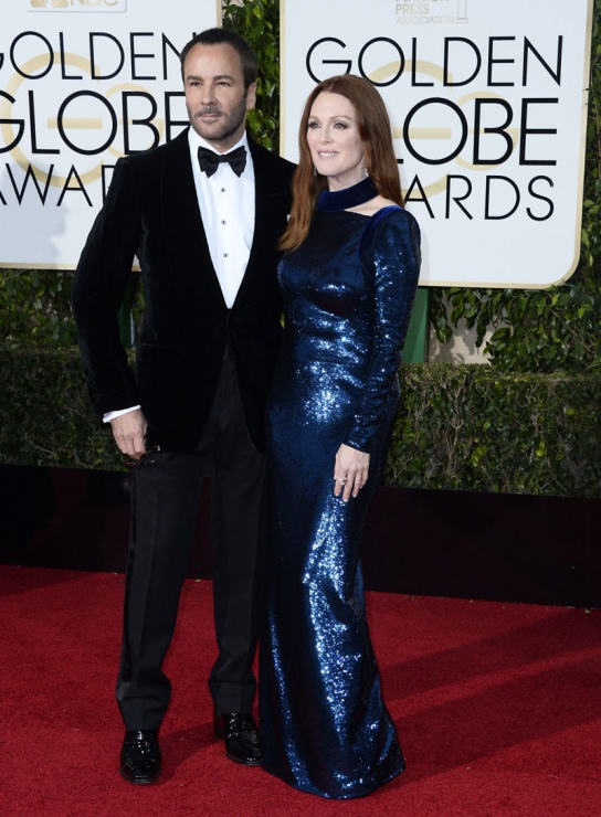 La alfombra roja de los Globos de Oro