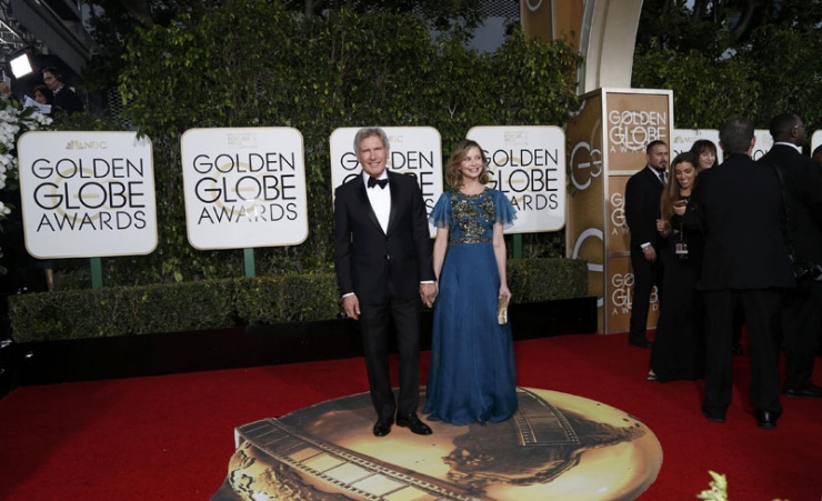 La alfombra roja de los Globos de Oro