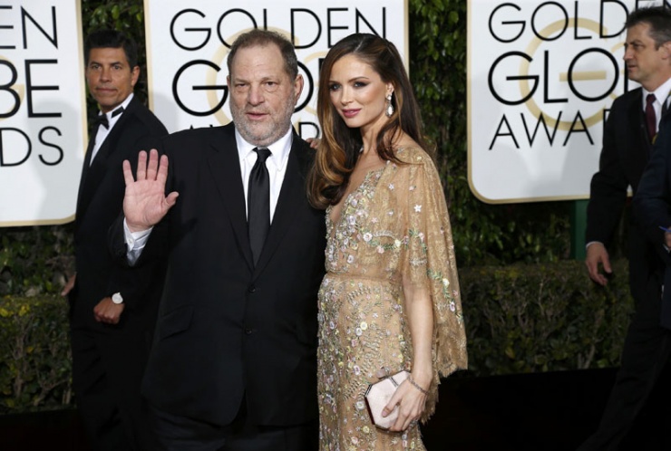 La alfombra roja de los Globos de Oro