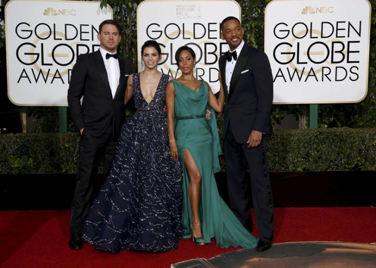 La alfombra roja de los Globos de Oro