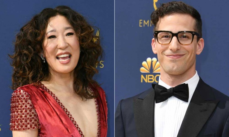 Andy Samberg y Sandra Oh, los encargados de presentar los Globos de Oro 2019