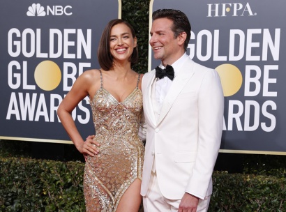 Premios Globos de Oro 2019: Bradley Cooper e Irina Shayk impresionan con su primer posado