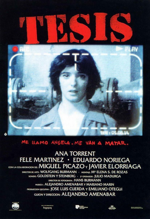 1995: Tesis, de Alejandro Amenábar