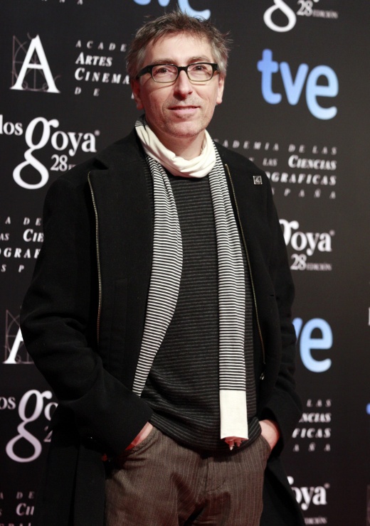 La cineasta David Trueba a su llegada a la fiesta de los nominados en la XXVIII edicin de los Premios Goya,