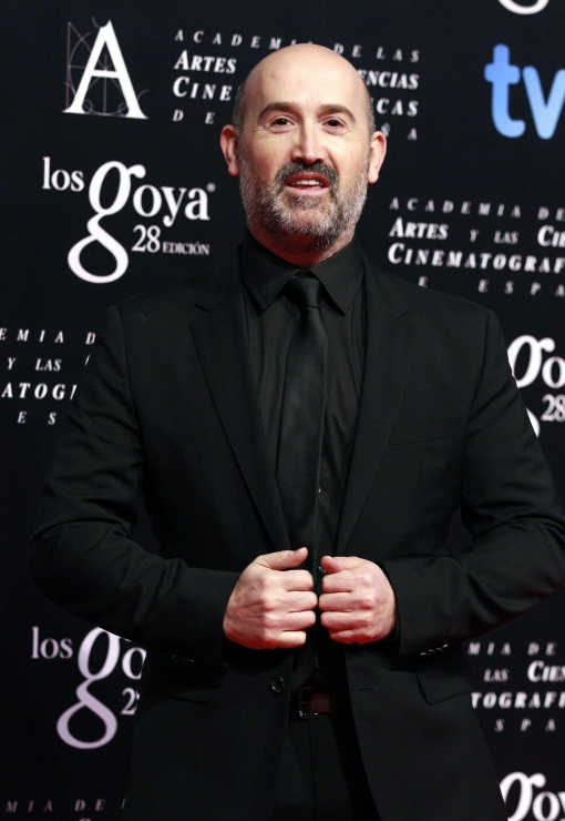 El actor Javier Cámara a su llegada a la fiesta de los nominados en la XXVIII edición de los Premios Goya.