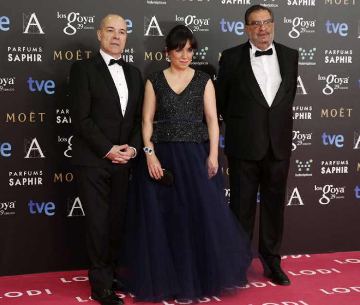 La alfombra roja de los Goya 2015