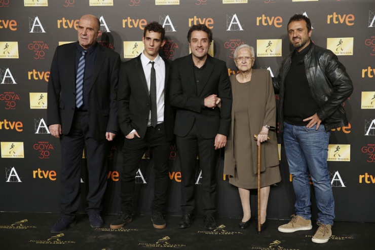 La alfombra roja de la fiesta de nominados a los Goya