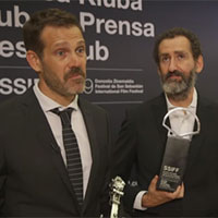 Aitor Arregi, Jon Garaño y Jose Mari Goenaga 