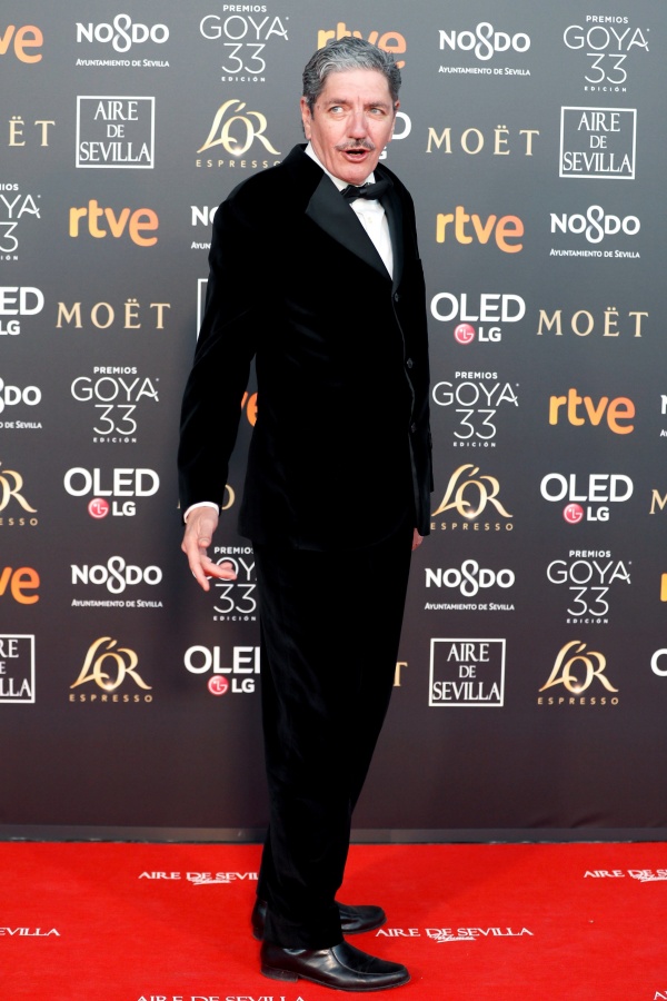 El actor Antonio Dechent, nominado con el Goya a la mejor interpretación masculina de reparto