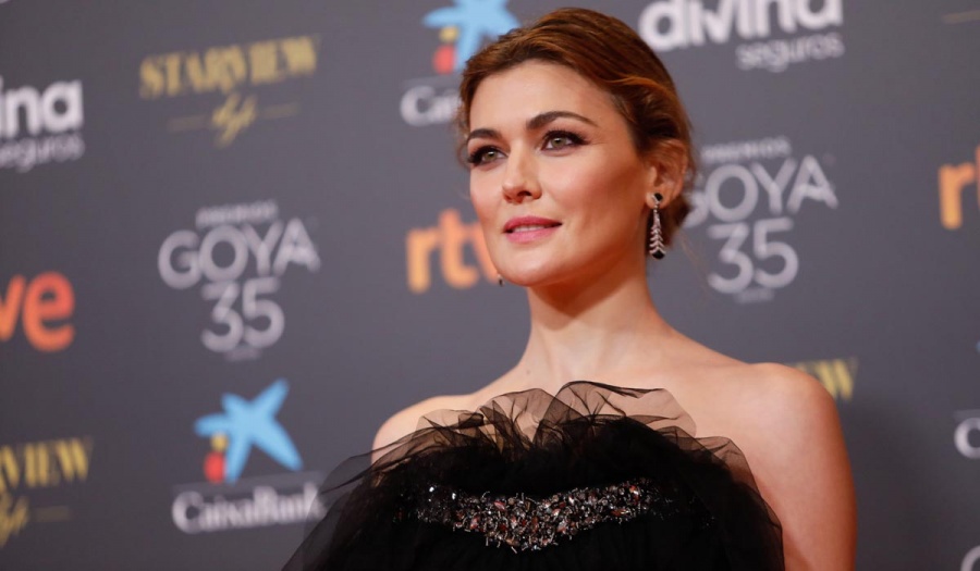 Marta Nieto en la alfombra roja de los Premios Goya 2021