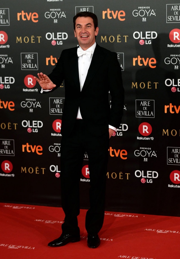 Arturo Valls, en la alfombra roja de los Premios Goya 2018