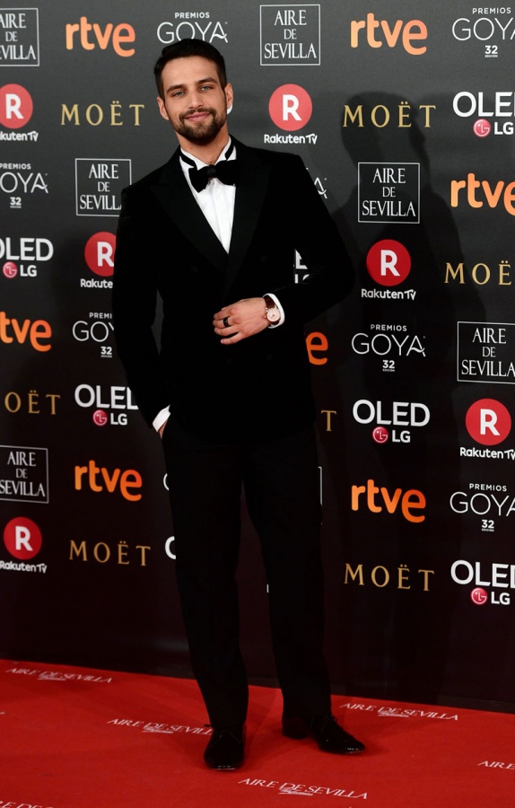 Jesus Castro, en la alfombra roja de los Premios Goya 2018