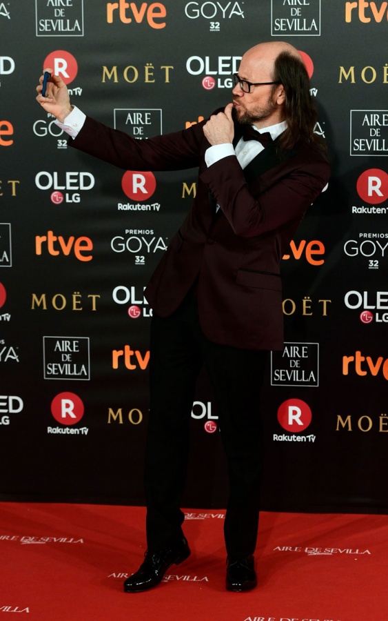en la alfombra roja d elos Premios Goya 2018