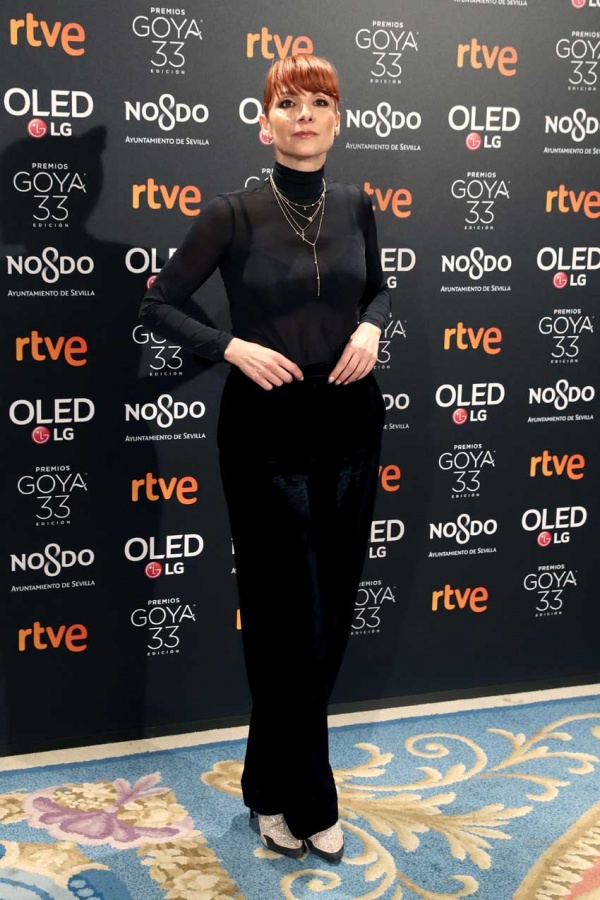La actriz y cantante Najwa Nimri, nominada a &quot;Mejor actriz protagonista&quot; por &quot;Quién te cantará&quot;