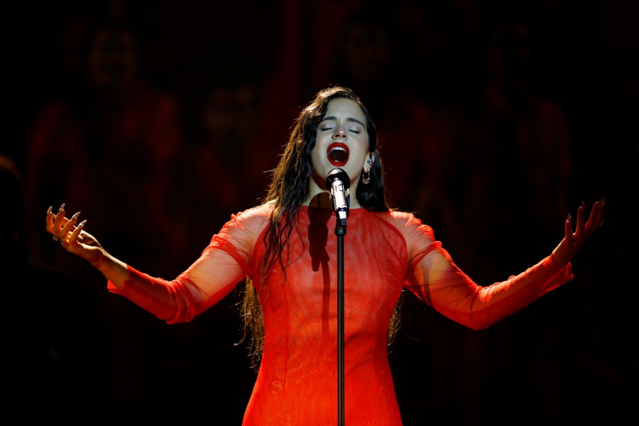 La cantante Rosalía.
