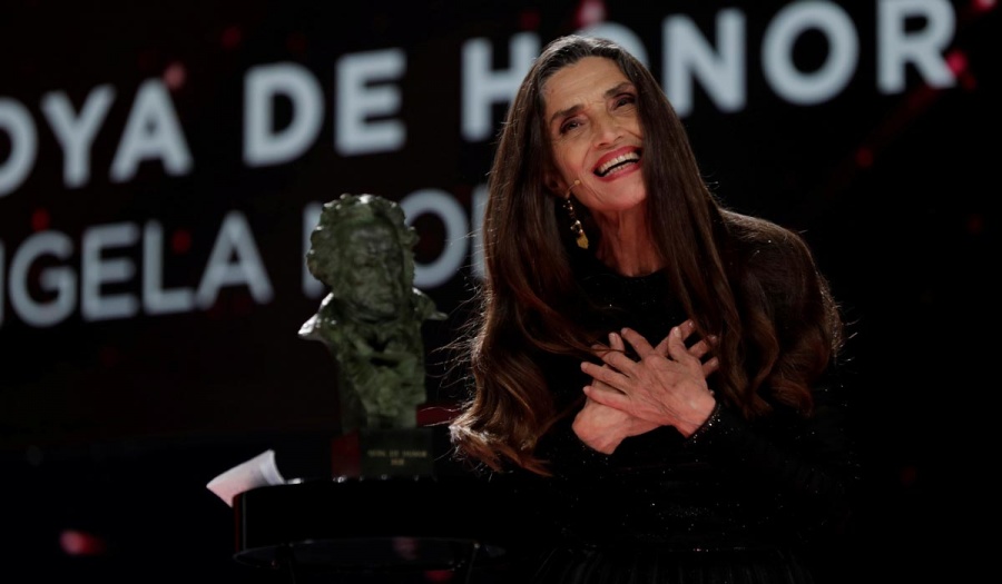 Ángela Molina recibe el Goya de Honor