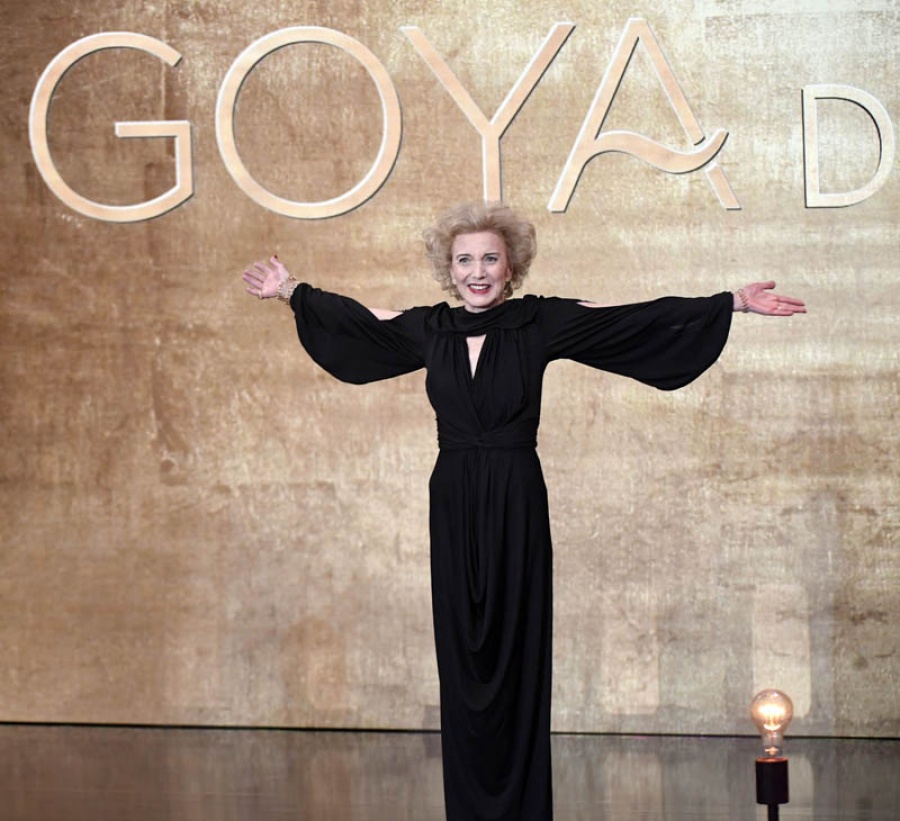 Marisa Paredes, Goya de Honor, en el escenario
