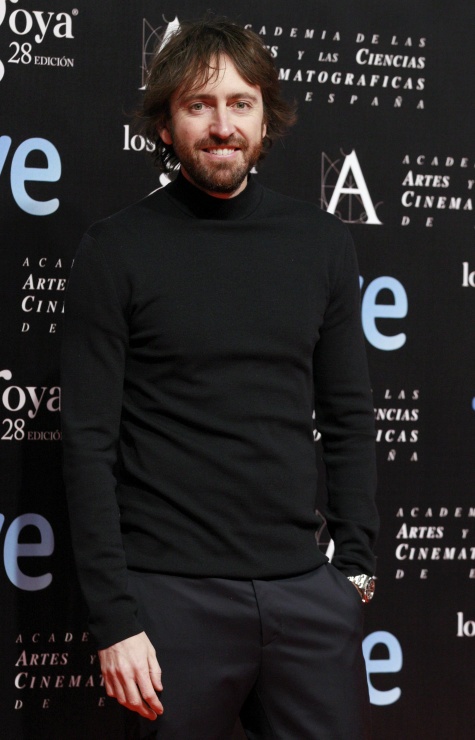 El director Daniel Sánchez Arévalo a su llegada a la fiesta de los nominados en la XXVIII edición de los Premios Goya.