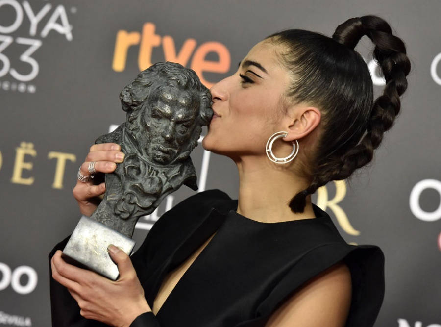 Carolina Yuste, Mejor Actriz de reparto de los Goya 2019 por 'Carmen y Lola'