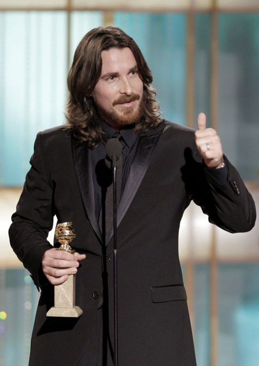 MEJOR ACTOR SECUNDARIO: Christian Bale, por "The Fighter"