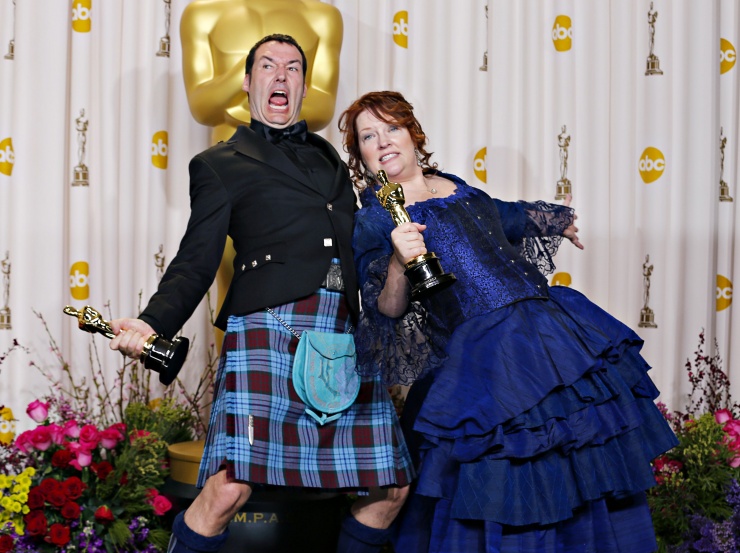 Mark Andrews y Brenda Chapman,Oscar a la mejor pelcula de animacin por 'Brave'
