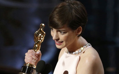 El Oscar a la mejor actriz de reparto, para Anne Hathaway