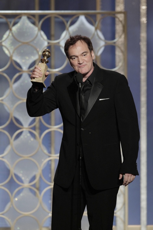 Quentin Tarantino, mejor guin por "Django Encadenado".