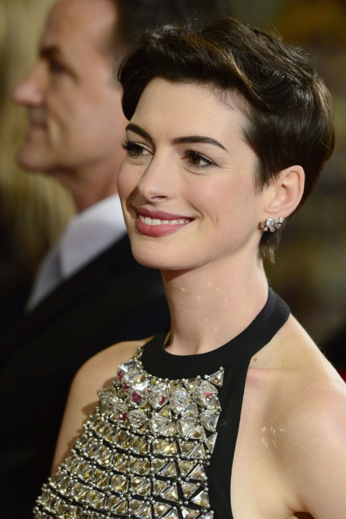 Anne Hathaway llega a la 86 edicin