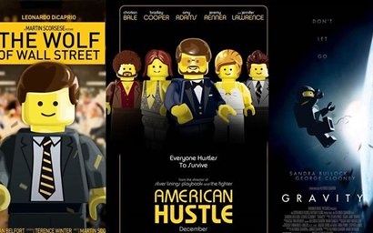Las pelculas de los Oscars, en versin Lego