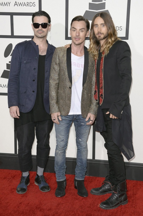 La alfombra roja de los Grammy