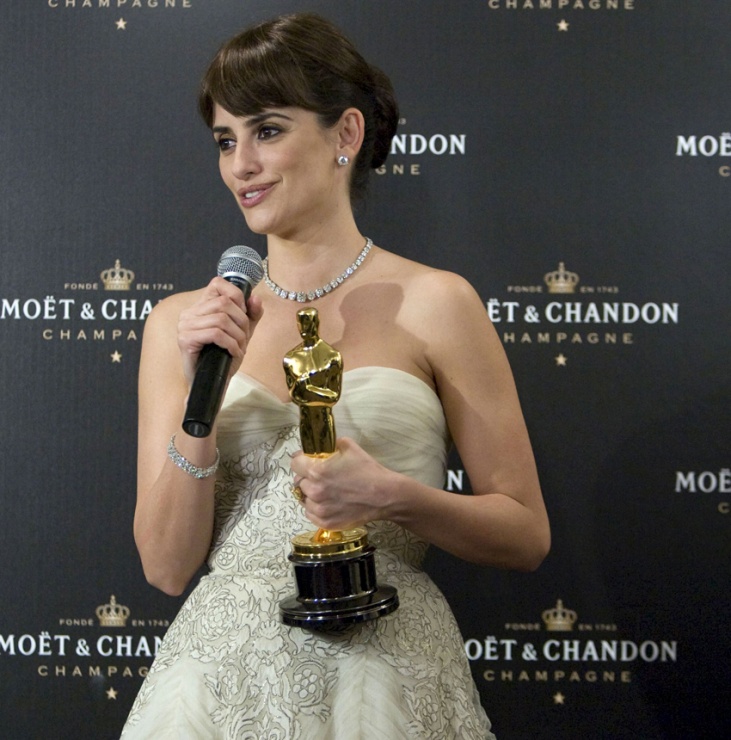 Penelope Cruz en la alfombra roja de los Oscars