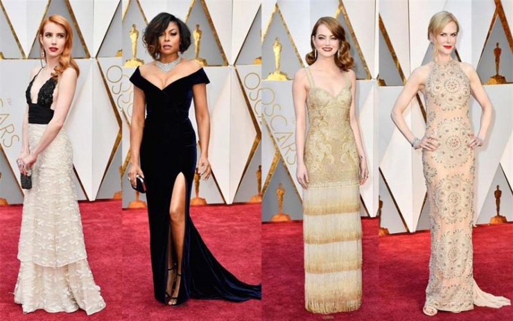 Los mejores y peores looks de la alfombra roja de los Oscars 2017