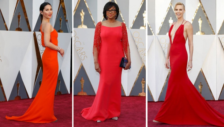 Las protagonistas de la alfombra roja de los Oscar