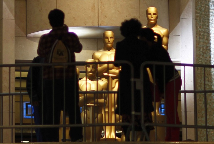 Todo listo para los Oscars 2013