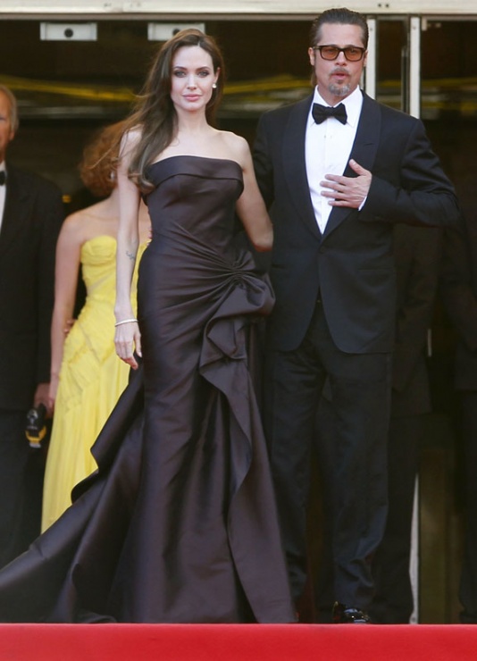 Angelina Jolie, en la alfombra roja del Festival de Cannes 2011