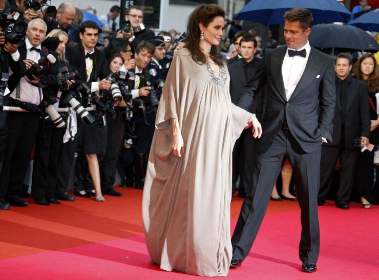 Angelina Jolie, en la alfombra roja del Festival de Cannes 2008