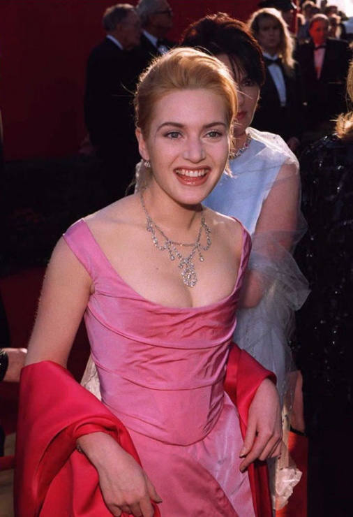 Kate Winslet, en la alfombra roja de los Oscars