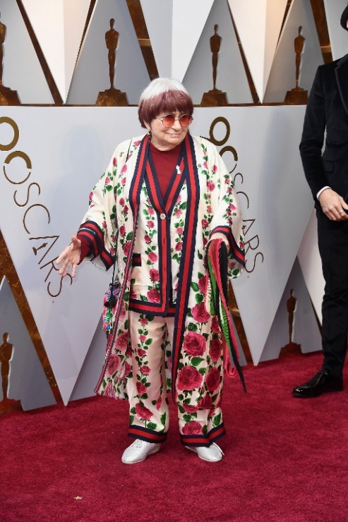 Los peores vestidos de la Agnes Varda, en la alfombra roja de los Oscars 2018