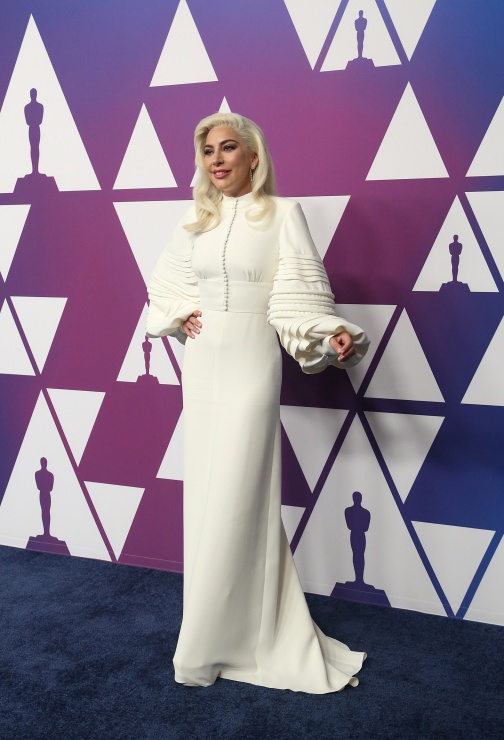 Lady Gaga, en la cena de los nominados de los Oscars 2019
