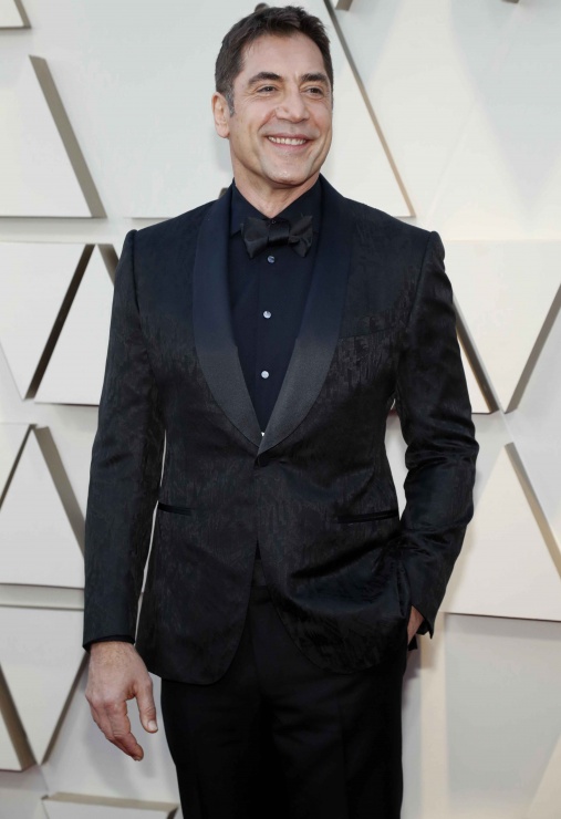 Javier Bardem, en la alfombra roja de los Oscars 2019