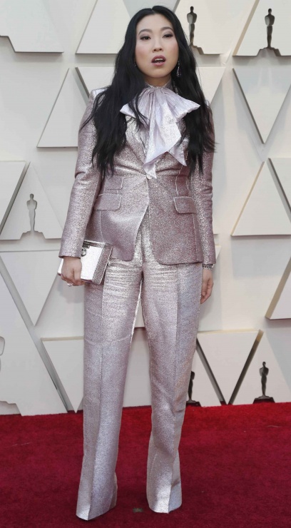 Nora Lum, en la alfombra roja de los Oscars 2019