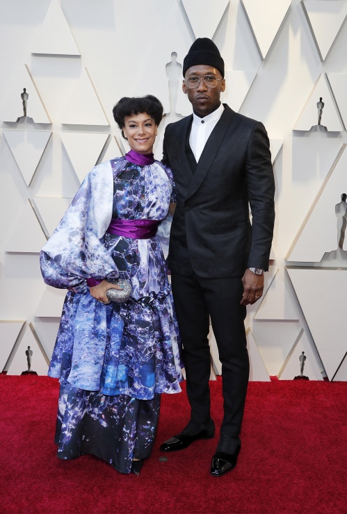 Amatus Sami-Karim y Mahershala Ali, en la alfombra roja de los Oscars 2019