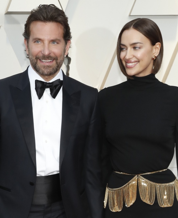 Bradley Cooper e Irina Shayk, en la alfombra roja de los Oscars 2019