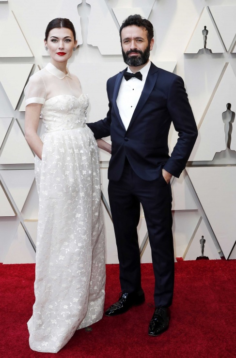 Rodrigo Sorogoyen y Marta Nieto, en la alfombra roja de los Oscars 2019