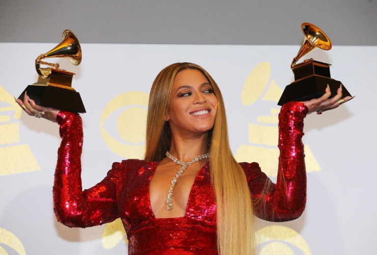 Beyoncé en  los Grammy 2017