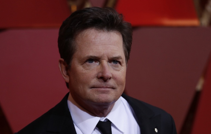 Michael J. Fox reaparece en la alfombra roja de los Oscars 2017