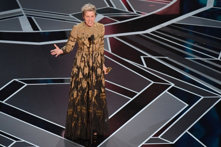 Frances McDormand, Oscar 2018 a Mejor Actriz por 'Tres anuncios a las afueras'