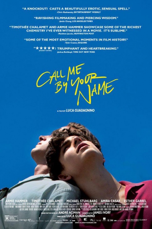 'Call Me By Your Name', nominada a Mejor Película en los Oscars 2018