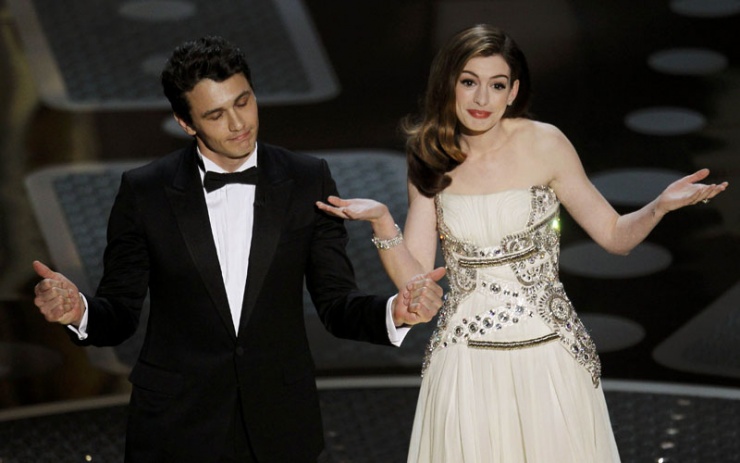 Franco y Hathaway, en unos Óscar sosos y predecibles