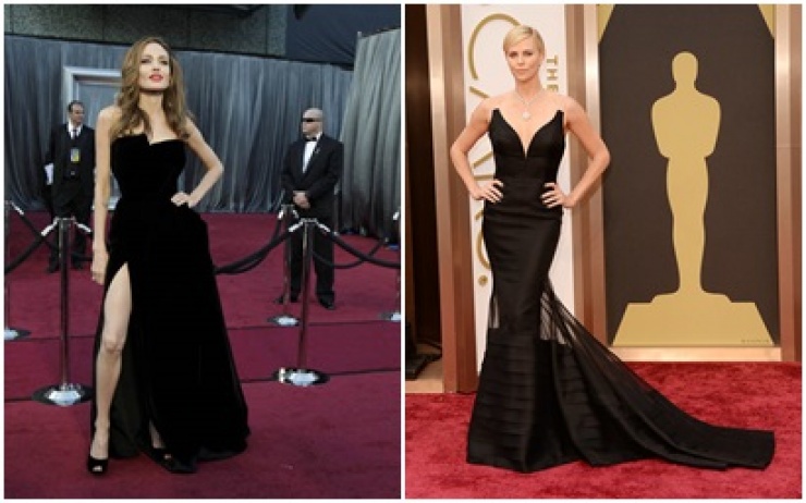 Las poses más utilizadas por las famosas en la alfombra roja de los Oscars